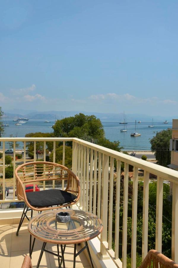Luxury Bay View Apartment Corfu  Exterior photo